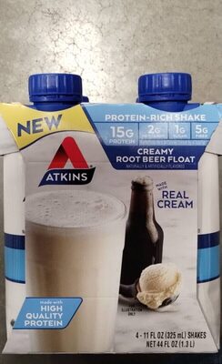 Creamy Root Beer Float Protein-Rich Shake, Creamy Root Beer Float