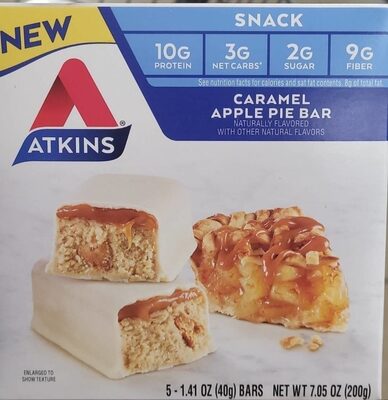 Caramel Apple Pie Snack Bars, Caramel Apple Pie