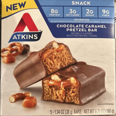 Chocolate Caramel Pretzel Bars, Chocolate Caramel
