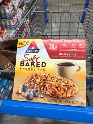 Blueberry Soft Baked Energy Bar, Blueberry