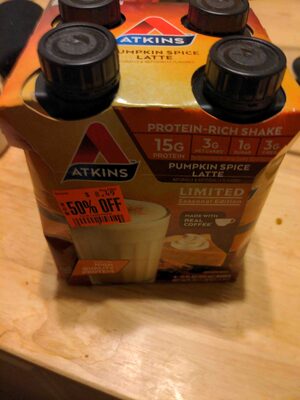 Pumpkin Spice Latte Protein-Rich Shake
