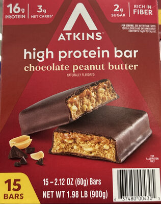 Chocolate Peanut Butter Protein Meal Bar, Chocolate Peanut Butter