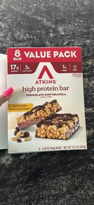 Chocolate Chip Granola Bar, Chocolate Chip