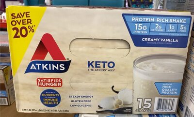 French Vanilla Protein-Rich Shake, French Vanilla