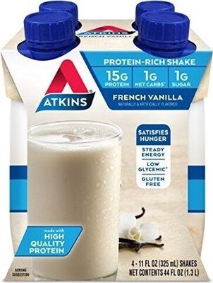 Creamy Vanilla Flavored Protein-Rich Shakes, Creamy Vanilla