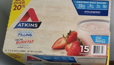 Protein-Rich Shake Strawberry, Strawberry