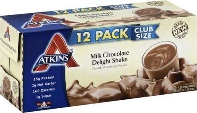 Protein 15 G Rich Shakes, Milk Chocolate Delight, Milk Chocolate Delight