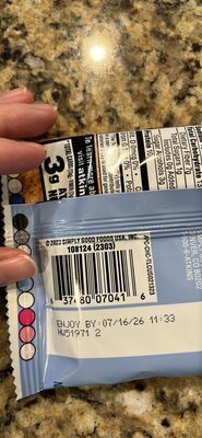 Chocolate Chip Flavored Snack Protein Cookies, Chocolate Chip