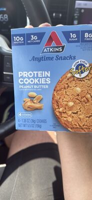 Peanut Butter Flavored Snack Protein Cookies, Peanut Butter