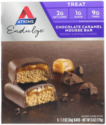 Chocolate Caramel Mousse Flavored Treat Bars, Chocolate Caramel Mousse