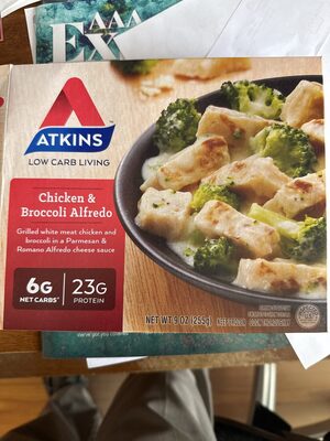 Chicken & Broccoli Alfredo Grilled White Meat Chicken And Broccoli In A Parmesan & Romano Alfredo Cheese Sauce, Chicken & Broccoli Alfredo