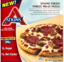 Stone Fired Three Meat Pepperoni, Italian Sausage & Bacon With A Blend Of Three Cheeses Pizza, Stone Fired Three Meat