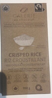 Crisped Rice Milk Chocolate, Crisped Rice