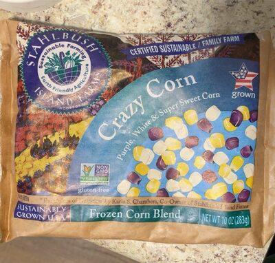 Crazy Corn Purple, White & Super Sweet Blend, Crazy Corn