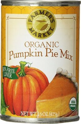 Organic Pumpkin Pie Mix