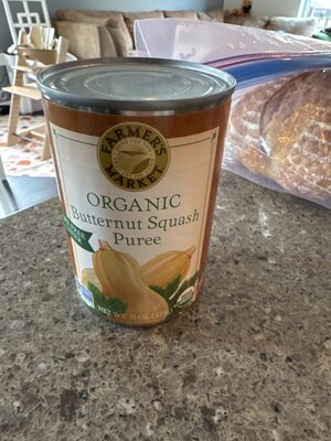 Butternut Organic Squash Puree, Butternut