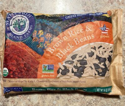 Brown Rice & Black Beans, Brown & Black