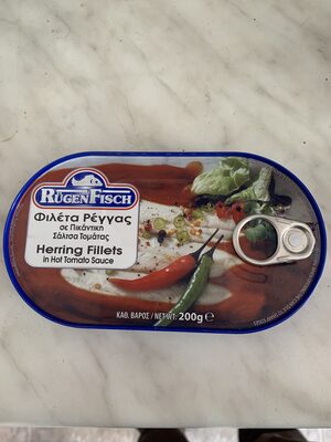 Hot Tomato Sauce Herring Fillets