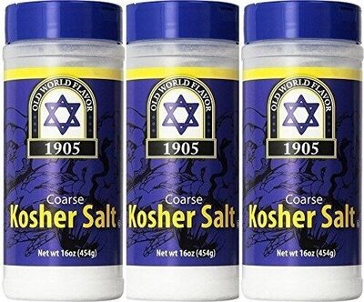 Old World Flavor, Coarse Kosher Salt