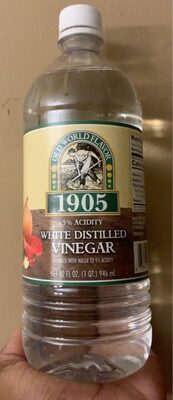 Old World Flavor, 5% Distilled White Vinegar