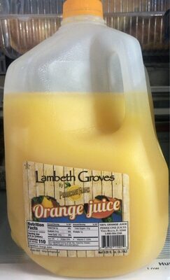 100% Orange Juice, Orange