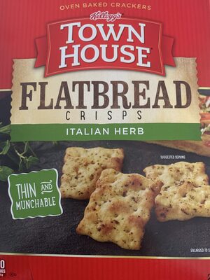 Flatbread Italian Herb Crackers, Flatbread Italian Herb