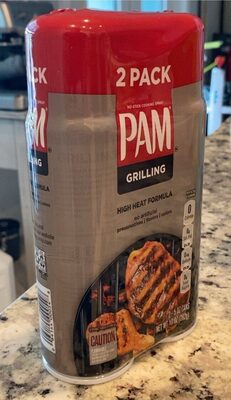 PAM Grilling Cooking Spray, 2 - 5 oz. Cans