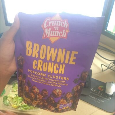 Brownie Crunch Popcorn Clusters, Brownie Crunch