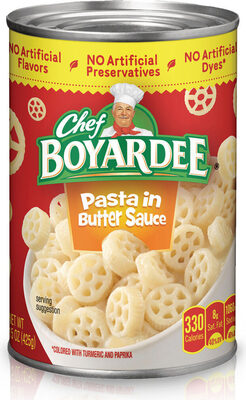 Chef Boyardee Pasta in Butter Sauce, Ready-to-Eat Meal, 15 oz. Can