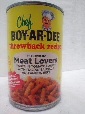 Meat Lovers Premium Pasta In Tomato Sauce With Italian Sausage And Angus Beef, Meat Lovers