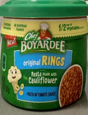 Rings In Sauce Pasta In Tomato Sauce, Rings In Sauce