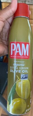 PAM Organic Extra Virgin Olive Oil Non-GMO Cooking Spray, 5 oz.