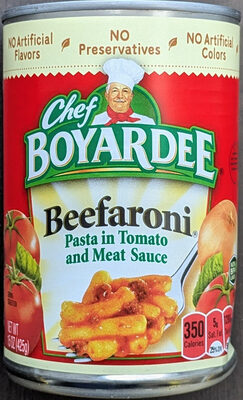 CHEF BOYARDEE Beefaroni