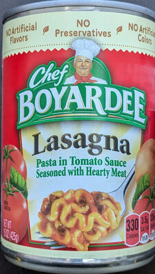 CHEF BOYARDEE Lasagna