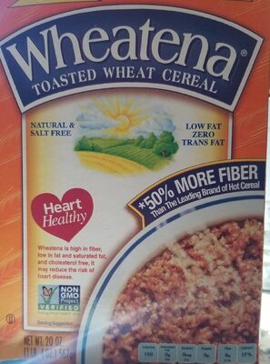 Whole Grain All Natural Toasted Wheat Cereal
