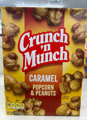 Caramel Popcorn With Peanuts, Caramel