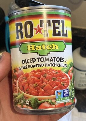 ROTEL Diced Tomatoes & Fire Roasted Hatch Chilies, 10 oz.