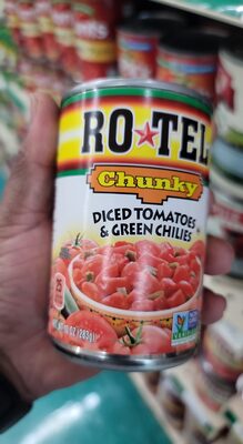 ROTEL Chunky Diced Tomatoes And Green Chilies