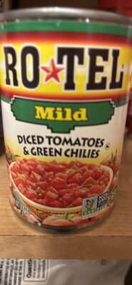 ROTEL Mild Diced Tomatoes and Green Chilies, 10 oz.