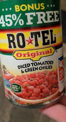 Original Diced Tomatoes & Green Chilies, Original