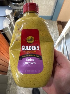 Gulden's Spicy Brown Mustard 24 Oz