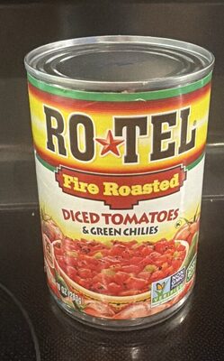 ROTEL Fire Roasted Diced Tomatoes And Green Chilies