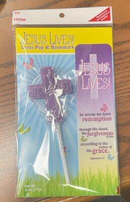 Jesus Lives! Cross Pop & Bookmark