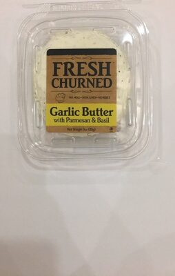 Garlic Butter With Parmesan & Basil, Parmesan & Basil