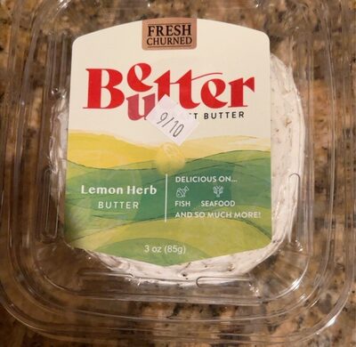 Lemon Dill Finishing Butter, Lemon Dill