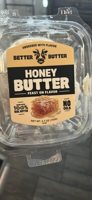 Fresh Churned Honey Sweet Butter