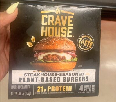 Steakhouse-Seasoned Burger Patties, Steakhouse