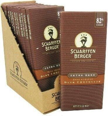 82% Cacao Extra Dark Chocolate