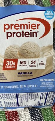 Vanilla High Protein Shake, Vanilla