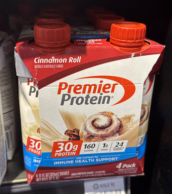 Cinnamon Roll High Protein Shake, Cinnamon Roll